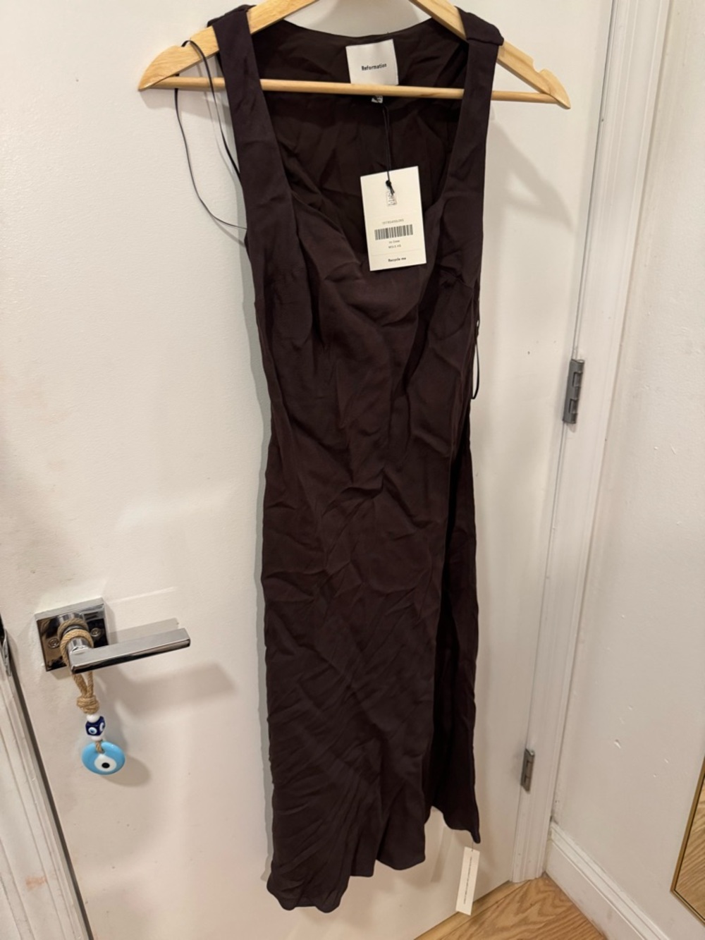 NWT reformation iro dress in mole - size XS - Picture 4 of 6
